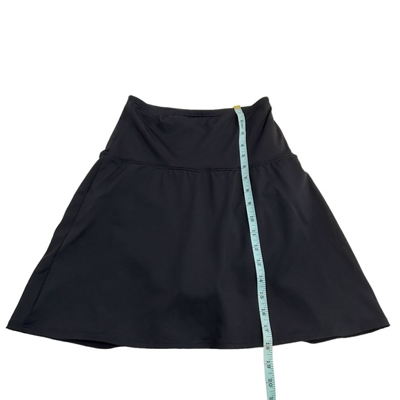 Lands’ End High Waist Tummy Control Swim Skirt Navy Blue Size 4 - Picture 9 of 11